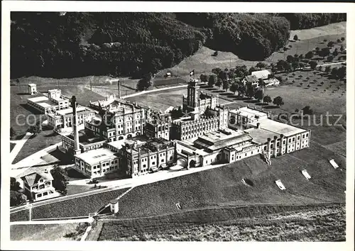 Rheinfelden AG Fliegeraufnahme Brauerei Feldschloesschen Kat. Rheinfelden