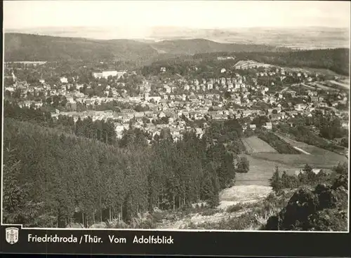 wz38269 Friedrichroda Adolfsblick Kategorie. Friedrichroda Alte Ansichtskarten