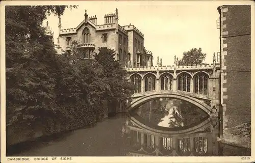 Cambridge Cambridgeshire Bridge of Sighs / Cambridge /Cambridgeshire CC