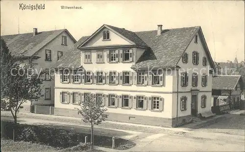 Koenigsfeld Schwarzwald Wittwenhaus / Koenigsfeld im Schwarzwald /Schwarzwald-Baar-Kreis LKR