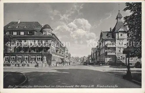 Bad Duerrheim Friedrichstrasse Solbad / Bad Duerrheim /Schwarzwald-Baar-Kreis LKR