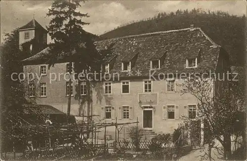 Heidelberg Neckar Haus zur Hirschgasse Pauklokal der Studenten / Heidelberg /Heidelberg Stadtkreis