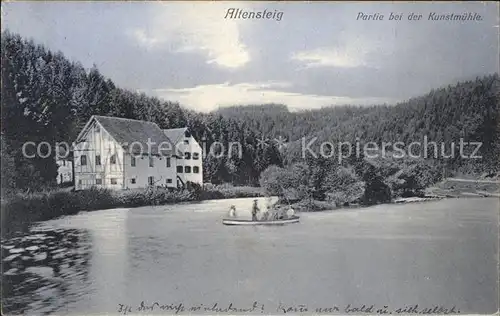 Altensteig Schwarzwald an der Kunstmuehle / Altensteig /Calw LKR