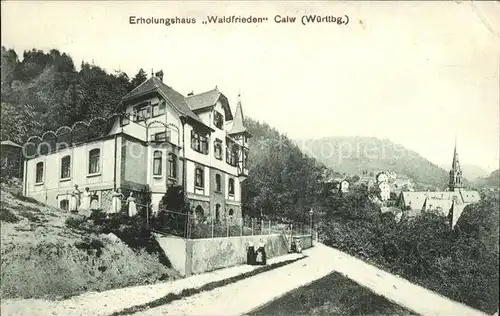 Calw Erholungsheim Waldfrieden / Calw /Calw LKR