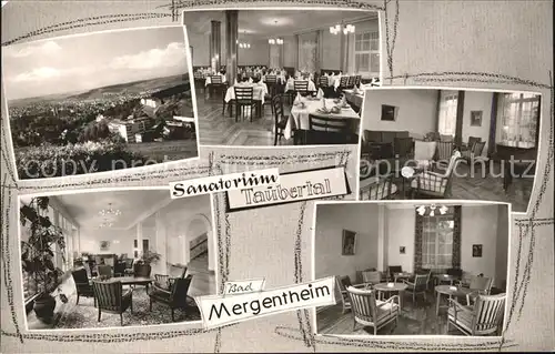 Bad Mergentheim Sanatorium Taubertal / Bad Mergentheim /Main-Tauber-Kreis LKR