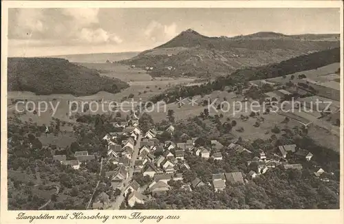 Dangstetten Fliegeraufnahme Kuessaburg / Kuessaberg /Waldshut LKR