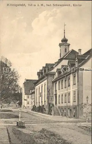 Koenigsfeld Schwarzwald Kirche / Koenigsfeld im Schwarzwald /Schwarzwald-Baar-Kreis LKR