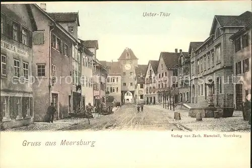 Meersburg Bodensee Unter-Thor / Meersburg /Bodenseekreis LKR