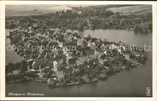 Malchow Fliegeraufnahme / Malchow Mecklenburg /Mueritz LKR