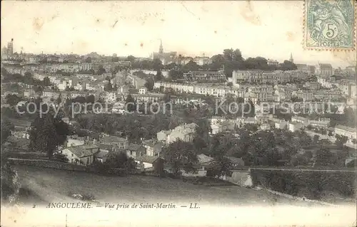 Angouleme Vue prise de Saint Martin / Angouleme /Arrond. d Angouleme