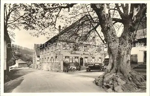 Altsimonswald Gasthaus Pension Krone-Post Auto / Simonswald /Emmendingen LKR