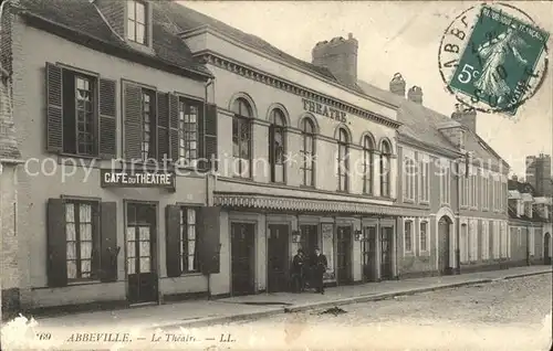 Abbeville Somme Theatre Stempel auf AK / Abbeville /Arrond. d Abbeville