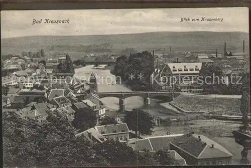 Bad Kreuznach Blick vom Kauzenberg Kat. Bad Kreuznach