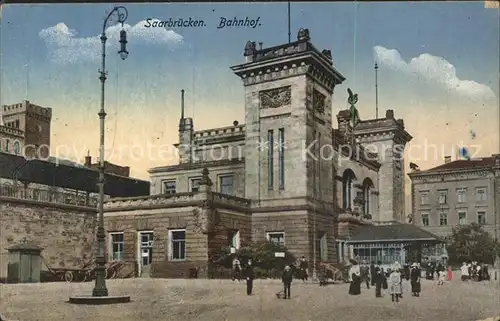 Saarbruecken Bahnhof Kat. Saarbruecken