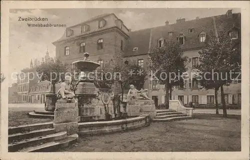 Zweibruecken Wittelsbachbrunnen Kat. Zweibruecken