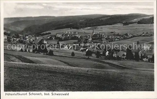 Schonach Schwarzwald  Kat. Schonach im Schwarzwald