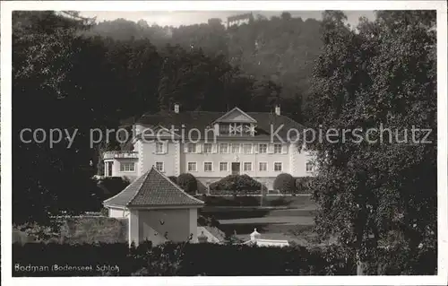 Bodman Ludwigshafen Schloss Kat. Bodman Ludwigshafen