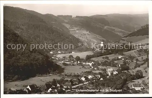 Untermuenstertal St. Trudpert Belchen Kat. Muenstertal