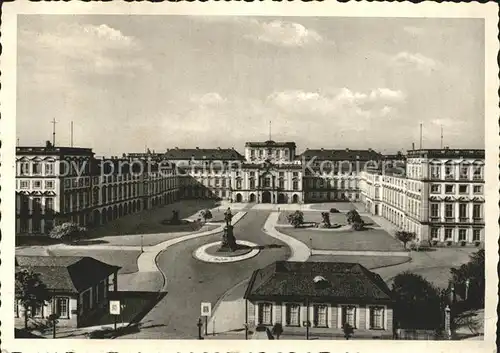 Mannheim Schloss Denkmal Kat. Mannheim