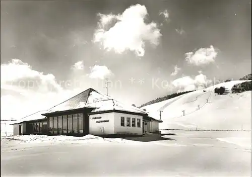 Bernau Schwarzwald Kurhaus Skililft Kat. Bernau im Schwarzwald