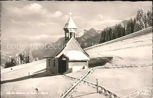 Steibis Hochwies Kapelle Kat. Oberstaufen