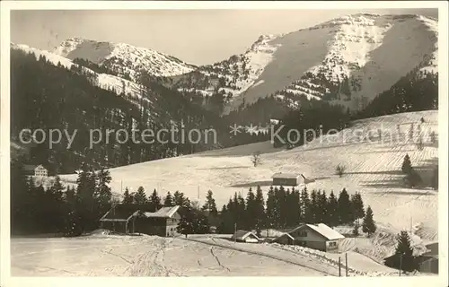 Steibis Skiheim Christl Cranz Borchers Hochgrat Kat. Oberstaufen