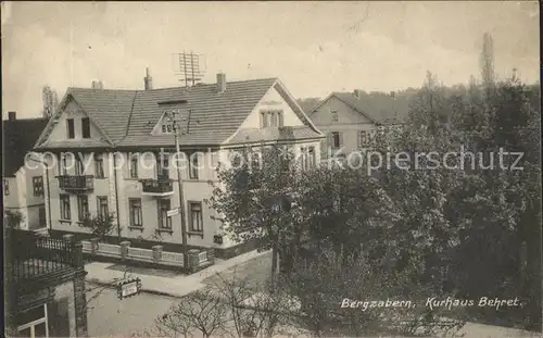 Bad Bergzabern Kurhaus Behret Kat. Bad Bergzabern