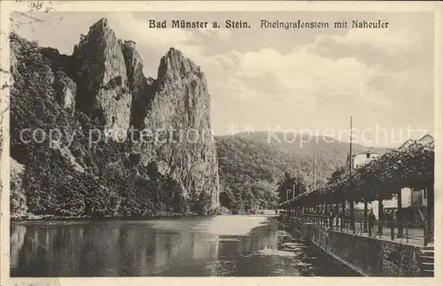 Bad Muenster Stein Ebernburg Rheingrafenstein Naheufer / Bad Muenster am Stein-Ebernburg /Bad Kreuznach LKR