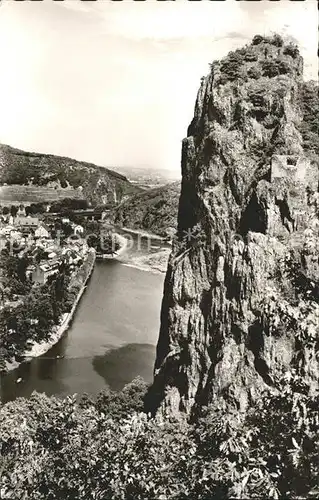 Bad Muenster Stein Ebernburg mit Rheingrafenstein / Bad Muenster am Stein-Ebernburg /Bad Kreuznach LKR