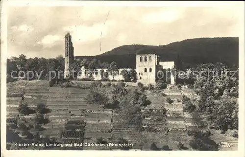 Bad Duerkheim Klosterruine Limburg Kat. Bad Duerkheim