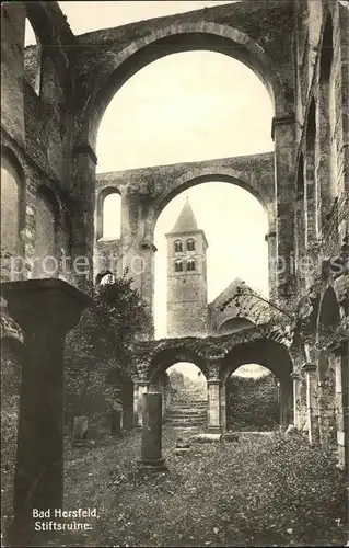 Bad Hersfeld Stiftsruine Kat. Bad Hersfeld