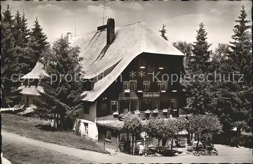 Baerental Feldberg Gasthaus Adler Kat. Feldberg (Schwarzwald)