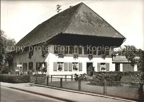 Muenstertal Schwarzwald Haus Uhlhard Kat. Muenstertal