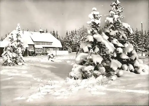 Schonach Schwarzwald Gasthaus Wilhelmshoehe Kat. Schonach im Schwarzwald