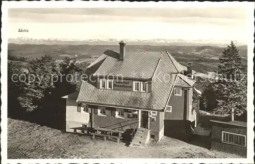 Brend Schwarzwald Gasthaus zum Brendturm Kat. Furtwangen im Schwarzwald