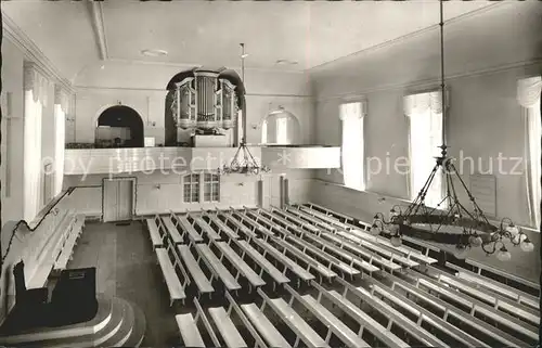 Koenigsfeld Schwarzwald Kirchensaal der Bruedergemeine Kat. Koenigsfeld im Schwarzwald