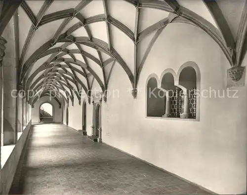 Weingarten Wuerttemberg Benediktinerabtei Spaetgotischer Kreuzgang Kloster / Weingarten /Ravensburg LKR