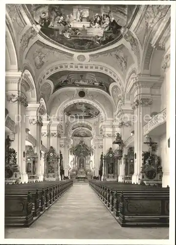 Rot Rot Pfarrkirche St Verena Praemonstratenser Kloster / Rot an der Rot /Biberach LKR