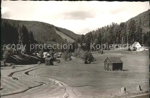 Kapfenhardt Schwarzwald Landschaft Kat. Unterreichenbach