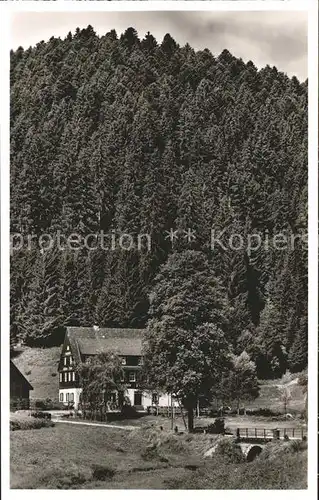 Altensteig Schwarzwald Gasthaus Pension zur Kropfmuehle Schwarzwald / Altensteig /Calw LKR