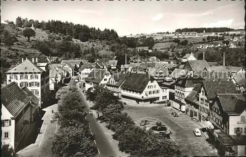 Altensteig Schwarzwald Marktplatz Luftkurort Schwarzwald / Altensteig /Calw LKR