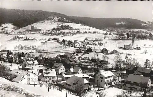 Baiersbronn Schwarzwald Panorama Luftkurort und Wintersportplatz Kat. Baiersbronn