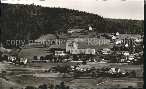 Baiersbronn Schwarzwald Teilansicht Luftkurort Wintersportplatz Kat. Baiersbronn