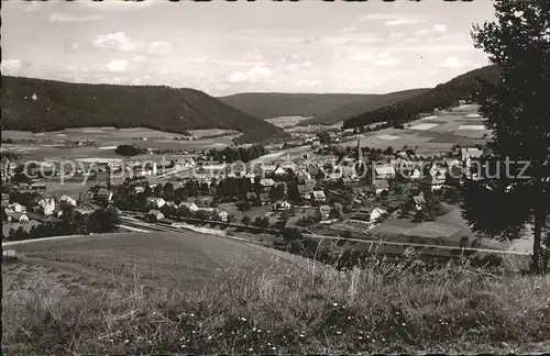 Baiersbronn Schwarzwald Panorama Luftkurort und Wintersportplatz Kat. Baiersbronn