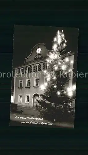 Oberndorf Neckar Christbaum Neujahrskarte Kat. Oberndorf am Neckar