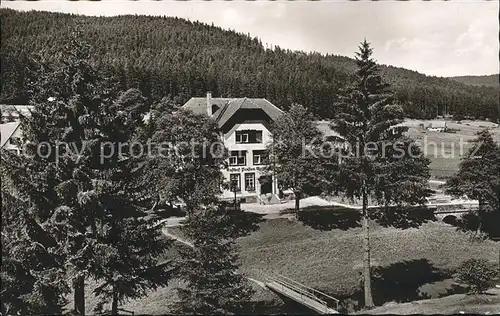 Buhlbach Obertal Gasthof Pension Waldheim Luftkurort Schwarzwald / Baiersbronn /Freudenstadt LKR