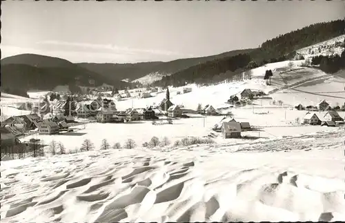 Obertal Baiersbronn Panorama Luftkurort Wintersportplatz Kat. Baiersbronn