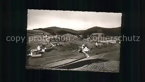 Schoenmuenzach Panorama Luftkurort Murgtal Schwarzwald Kat. Baiersbronn