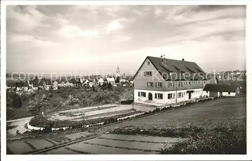 Dornstetten Wuerttemberg mit Forst und Landwirtschaftsschule Kat. Dornstetten