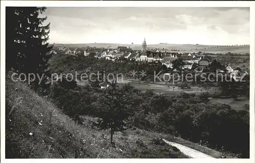 Dornstetten Wuerttemberg Panorama Luftkurort Kat. Dornstetten